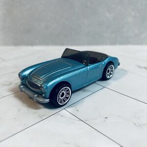 2014 Matchbox '63 Austin Healey Roadster Shimmering Metallic Blue